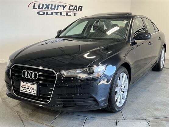 2014 Audi A6 2.0T quattro Premium AWD 4dr Sedan Black Luxury Car Outlet630-405-1