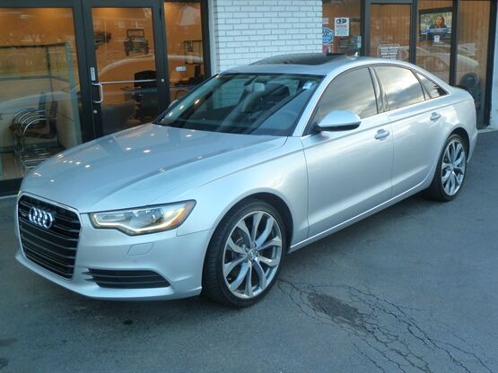 2013 Audi A6 2.0T quattro Premium Plus AWD 4dr Sedan Silver Luxury Car Outlet630