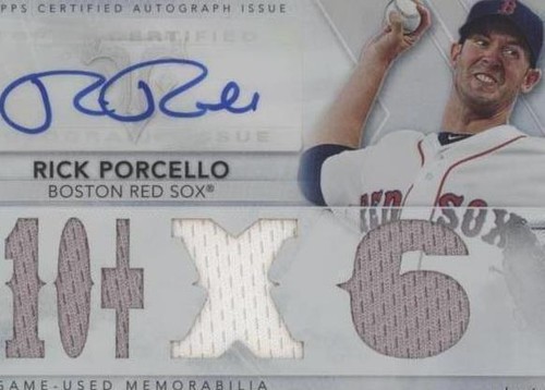 2015 Topps Triple Threads - Rick Porcello #TTAR-RP1