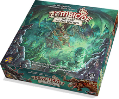No Rest For the Wicked Zombicide Green Horde Board Game CMON NIB