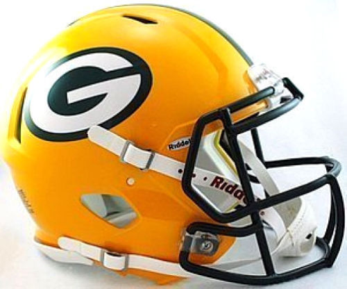 Green Bay Packers Weiß Alternate Speed Replica Full Size Football