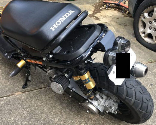 for Honda Ruckus Tail Light Modification adapter - Zoomer
