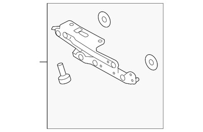 Genuine Mazda Hinge BBM4-52-720B