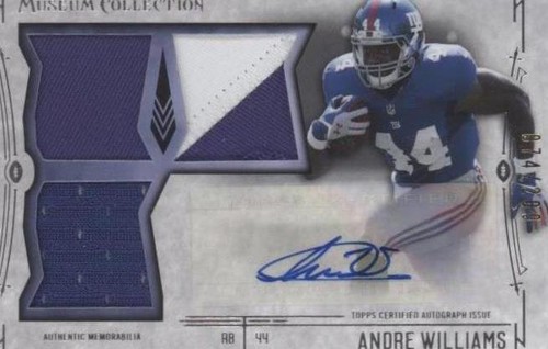 2014 Topps Museum Collection Andre Williams #SSTRA-AW