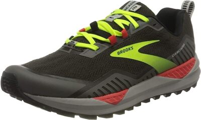 

Мужские кроссовки Brooks Cascadia 15, черный/ворон/вишня, 12,5 D средний США, Black/raven/cherry