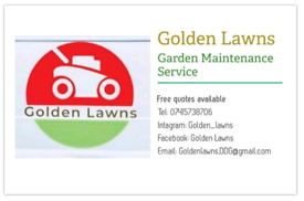 Golden Lawns garden maintenence