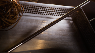 Professional's Magic Wand (Ebony/Silver Tip) by Murphy's Magic Supplies Inc. - T