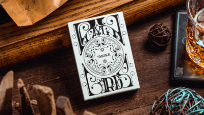Smoke & Mirror (Smoke-White) Standard Limited Edition Playing Cards by Dan & Dav