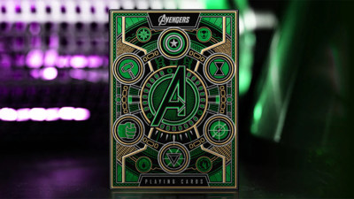 Avengers: Green Edition Playing Cards by theory11 