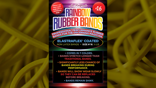 Joe Rindfleisch's SIZE 16 Rainbow Rubber Bands by Joe