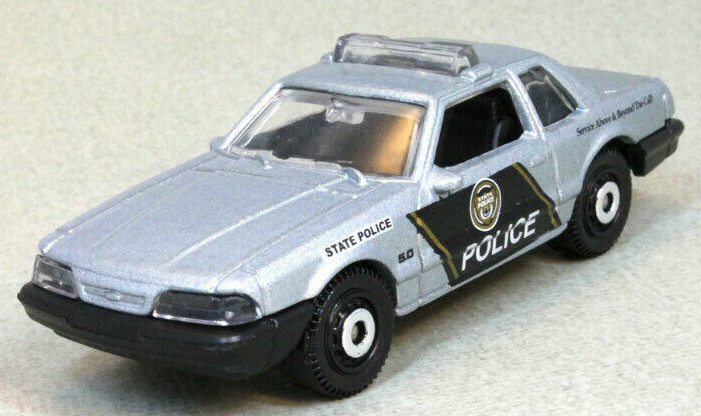 MBX POLICE '93 FORD MUSTANG LX SSP (STATE POLICE) 66/125
