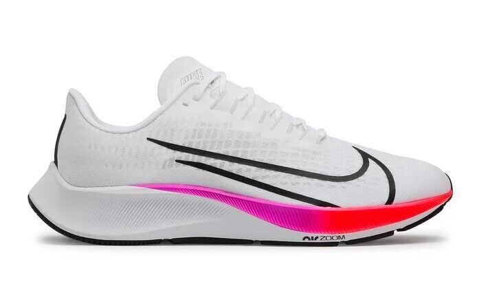 BQ9646-103 Nike Air Zoom Pegasus 37 White Black Hyper Violet