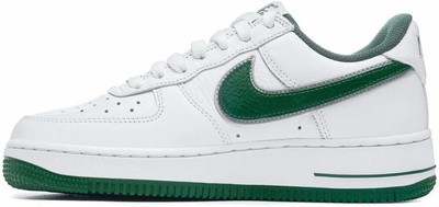 Мужские кроссовки Nike Air Force 1 Low White/Deep Forest-Серый волк (FB9128 100)