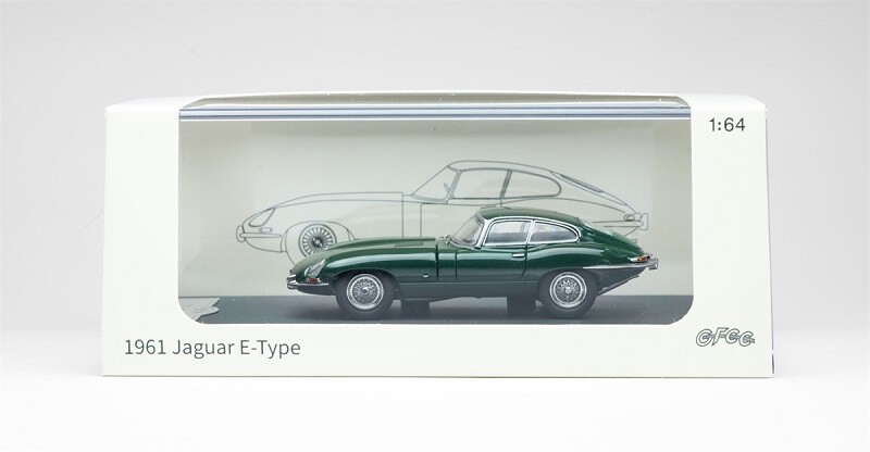 【新品】1/64 GFCC 1961 Jaguar E-Type Coupe O1CN01hgYStr1SNg6yW3jh8_!!