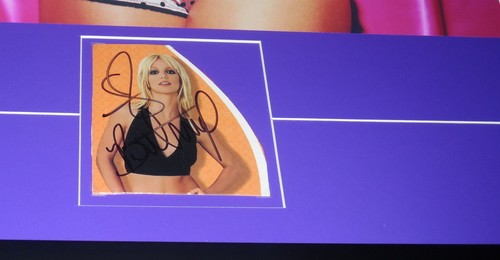 Britney Spears Signed Framed 28x41 Poster Photo Display JSA