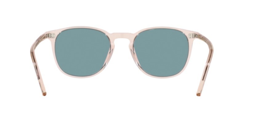 Pre-owned Oliver Peoples 0ov5491su Finley 1993 Sun 1743p1 Cherry Blossom/teal Sunglasses In Blue