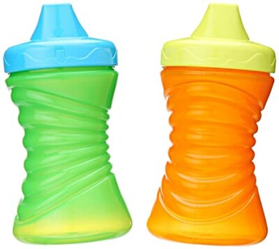 NUK Gerber Graduates Fun Grips Hard Spout Sippy Cups-Pack of 2