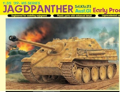 1/35 German JAGDPANTHER Ausf. G1 Early Production ~~ Dragon DML 6458