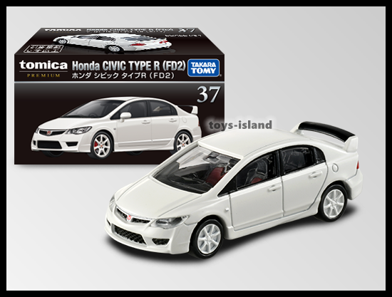 TOMICA PREMIUM 37 Honda CIVIC TYPE R FD2 1/64 TOMY 2023 APR