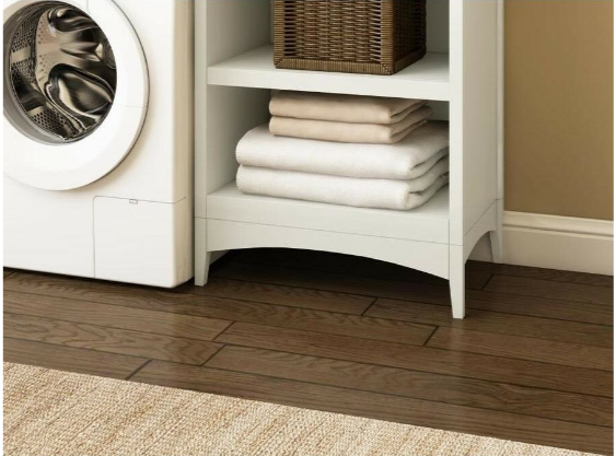 Allen+Roth White Solid Wood Closet Pedestal Base System Organization 24Wx16Dx6H