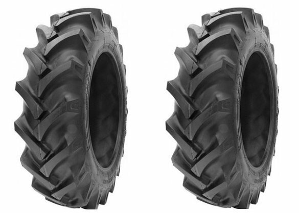 Группа товаров: ШИНЫ Оригинальное название: 2 New Tractor Tires 16.9 38 GTK...