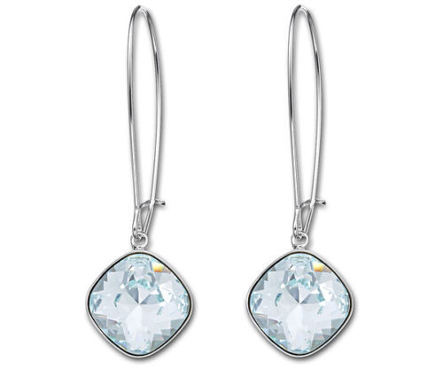【SWAROVSKI】5628351 Millenia ピアス Millenia drop earrings, Round cut, White, Rhodium plated