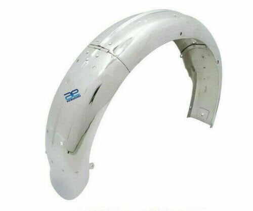 BSA B31 B33 Chrome Mudguard Set Plunger Model With Stays Kit  