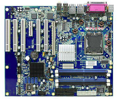 Intel DSUB PCIe x16 5x PCI 4x SATA IDE Floppy 2x LAN 945G LGA775 ATX Motherboard