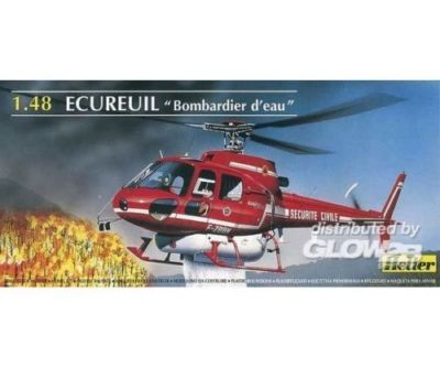 Heller Ecureuil Bombardero D´ Eau Bomberos 1:48 Kit Modelo Conjunto Art.80485