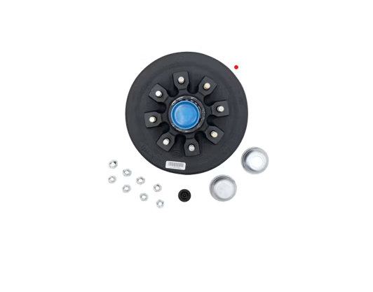 Trailer Parts Pro HD42866BX-916 Hub & Drum w 9/16in Studs For 5.2K-7K Axles