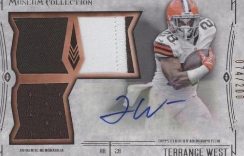 2014 Topps Museum Collection Terrance West #SSTRA-TW