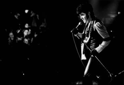 Alvin Stardust Performs On Stage London 1974 Old Photo