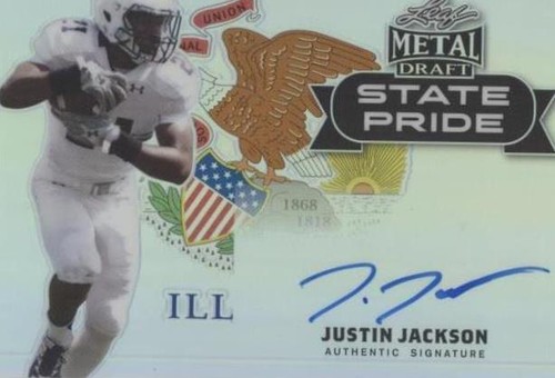2017 Leaf Metal Draft Justin Jackson #SP-JJ1