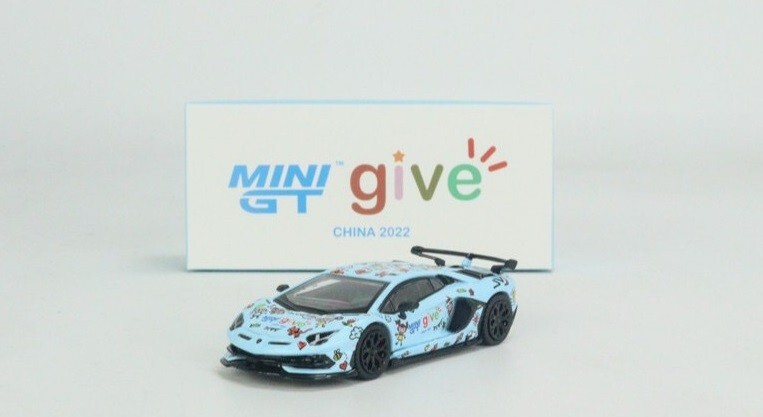 ミニカー MINI GT Lamborghini Aventador SVJ Roadst Mini_GT_Lamborghini_Aventador_