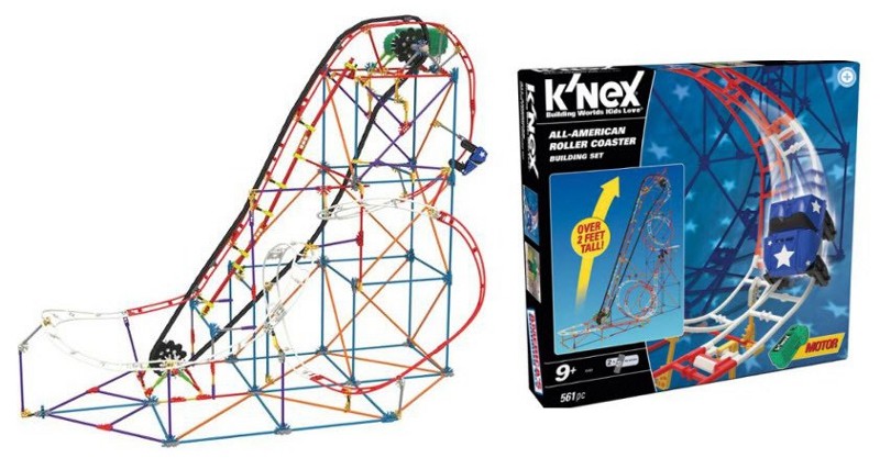 APEX コースターセット Set of coasters and picks. KNEX PAC-MAN Roller Coaster Building Set - 432 Parts