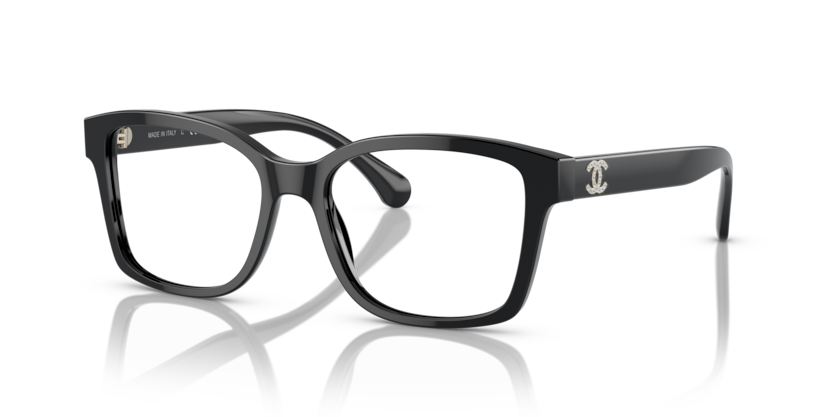 Pre-owned Chanel Brand 2023  Women Eyeglasses Ch 3451-b C.622 Authentic Italy Rx Frame In Clear