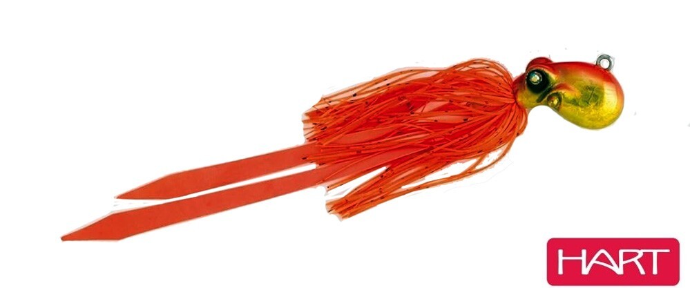 KABURA WASABI ORIGINALE HART COLORE 02 ORANGE  GR 90 PESCA MARE BARCA DENTICE