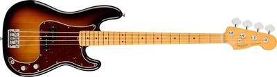 Fender American Professional II Precision Bass, 3-Color Sunburst, Maple...