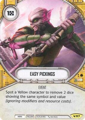 Star Wars Destiny Uncommons and Rares Card w/ Die (If Applicable)