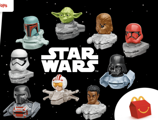 Mcdonalds star store wars toys