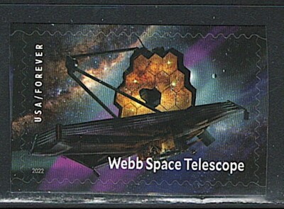Mint US James Webb Space Telescope Single Stamp Scott#5720, (MNH)