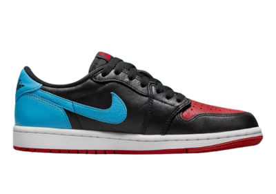 Jordan 1 blue red best sale black