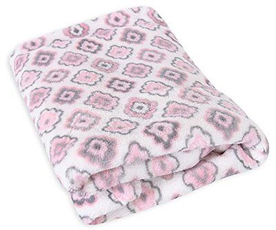 Stephan Baby&reg; Coral Fleece Diamond Blanket