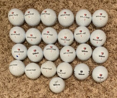 73 Wilson Staff Golf Balls, Staff, Duo, Ultra, Duo Soft, Premium, Professional