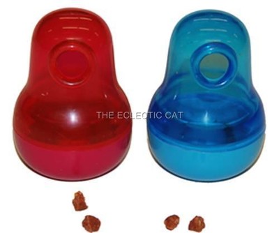CAT PYRAMID INTERACTIVE TREAT DISPENSER KITTEN SMALL ANIMAL TOY by NINA OTTOSSON