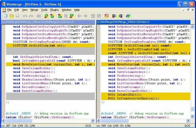WinMerge - You will see the difference…