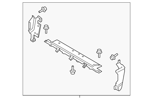 Genuine Ford Upper Deflector JL3Z-8327-C