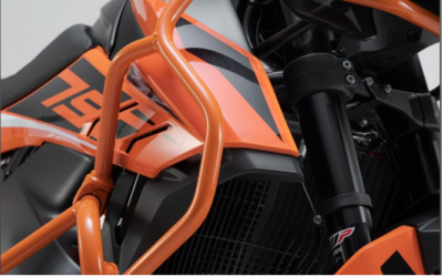 PROTEZIONE SUPERIORE  KTM 790 ADVENTURE R daL 2019 SW-Motech  COLORE ARANCIO