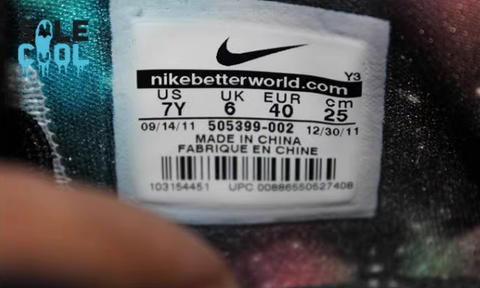 Pre-owned Nike Zoom Kobe Vii Galaxy Shoes 505399-002 In Multicolor