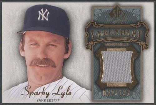 2009 SP Legendary Cuts - Sparky Lyle #LM-SL2